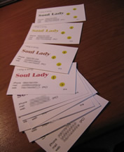 Soul Lady名刺完成
