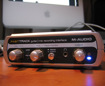 M-AUDIO FASTTACK USB前面